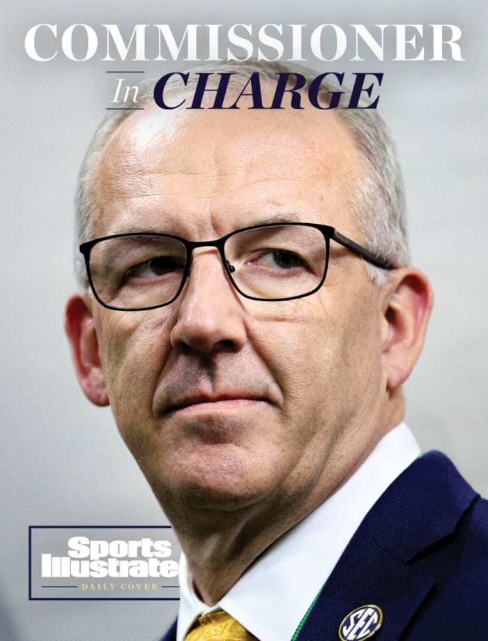 Greg Sankey, the SEC commissioner.